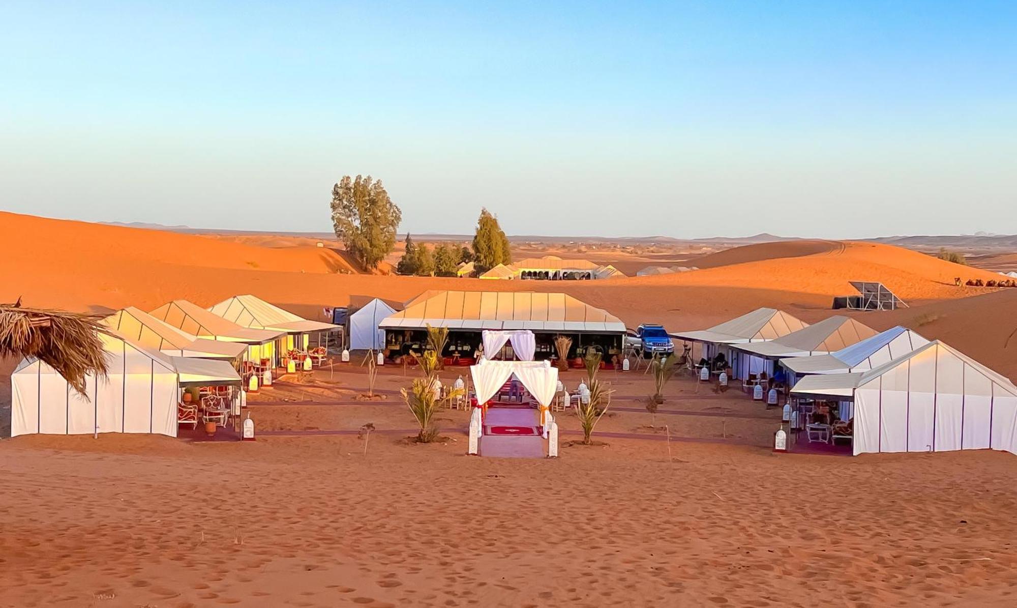Aladdin Merzouga camp Exterior foto